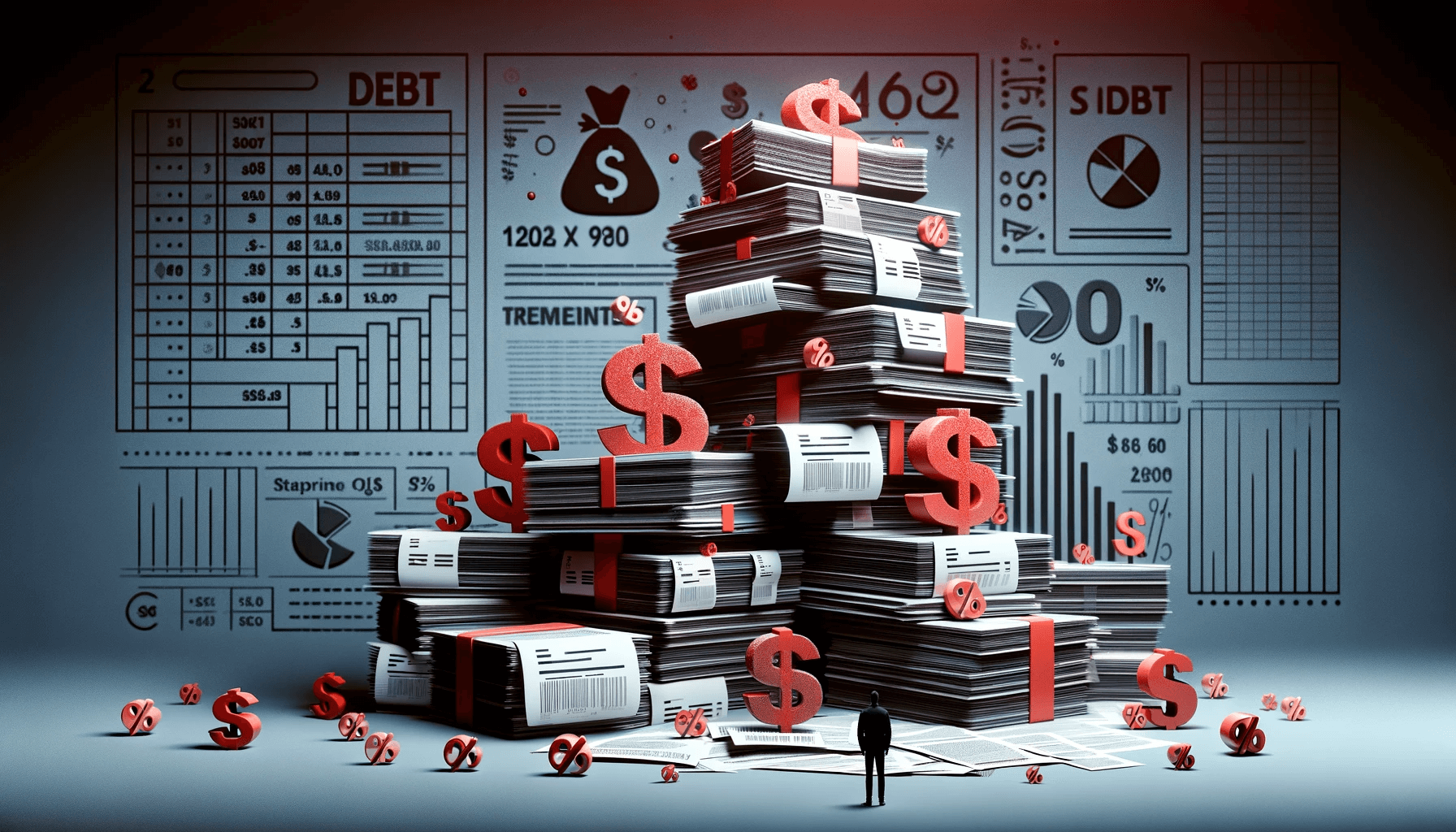 Debt piling up